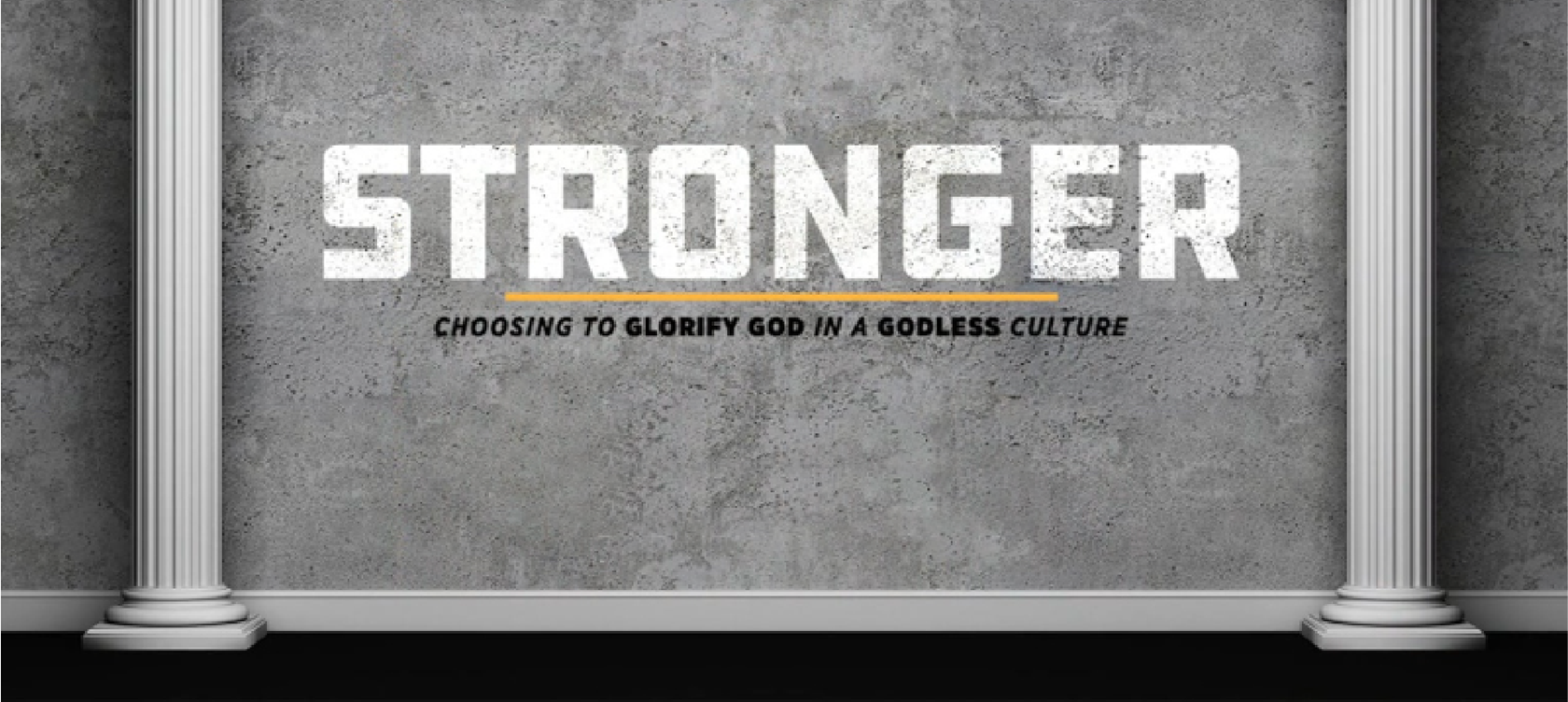 Series graphic for Stronger (1 Corinthians)