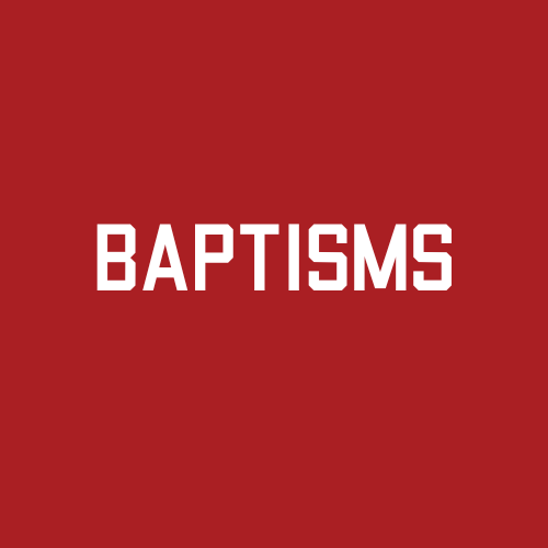 Baptism Serving Opportunity